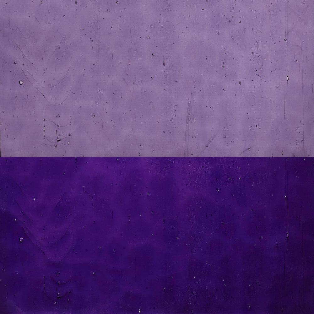 Glass Sheet Violet Cathedral (High Transparency & Clarity)