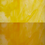 Glass Sheet Orange with Yellow Streaky