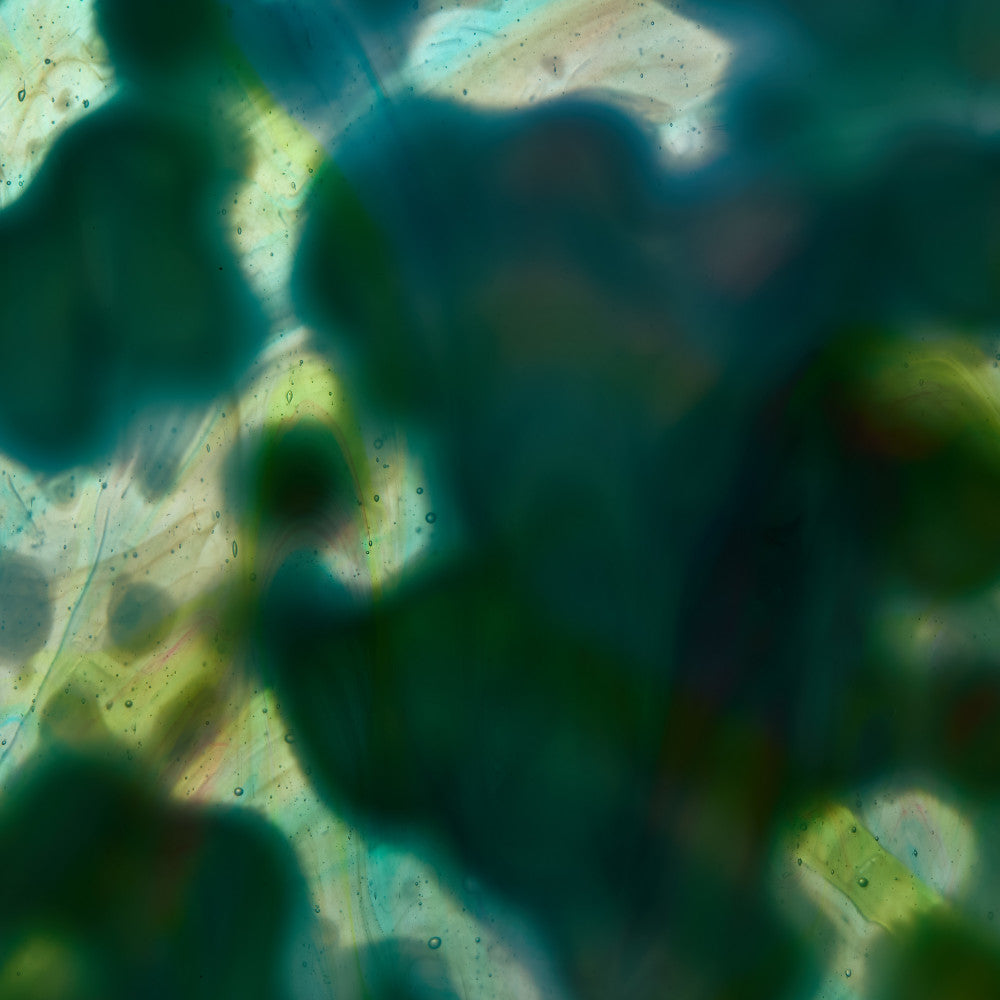 Glass Sheet Mixed Colors Mottled  w/ Multi Colors