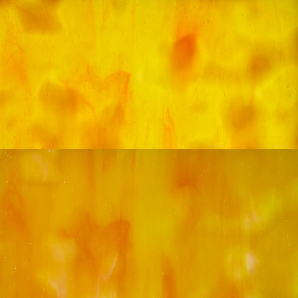 Glass Sheet Orange Mottled
