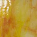 Glass Sheet Orange Streaky w/ multi colors