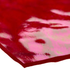 Glass Sheet Red with Flemish Texture