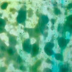 Glass Sheet Mixed Colors Mottled w/ Green/Aqua Streaky