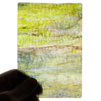 Rippled Glass Sheet Mixed Colors Streaky w/ Multi Colors