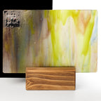Glass Sheet Mixed Colors Streaky w/ Multi Colors