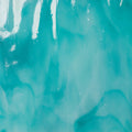 Glass Sheet Green Streaky w/ multi colors