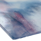 Glass Sheet Violet Streaky w/ multi colors
