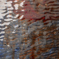 Rippled Glass Sheet Mixed Colors Streaky w/ Multi Colors
