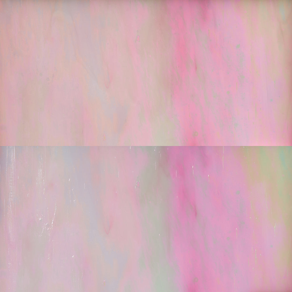 Glass Sheet White, clear & light pastel colors iridescent quality