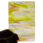 Glass Sheet Mixed Colors Streaky w/ Multi Colors