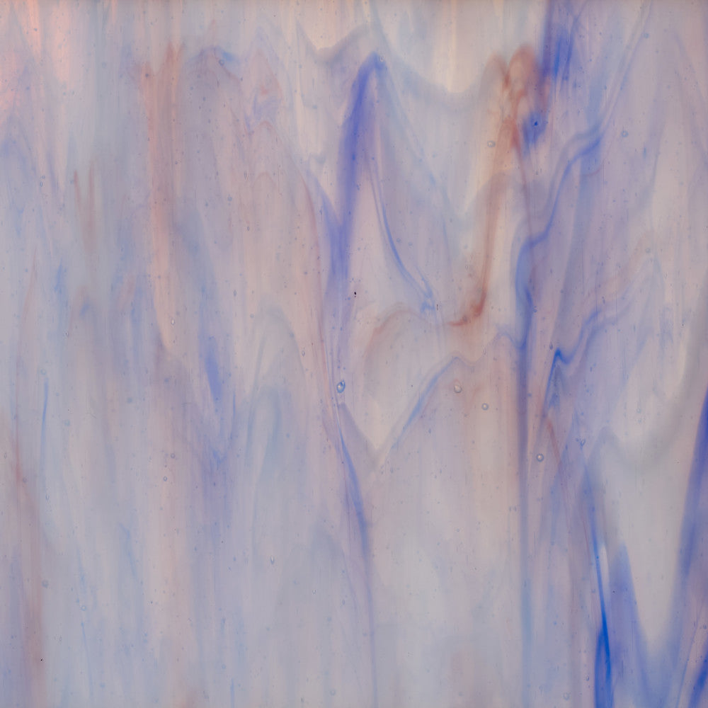Glass Sheet Blue and Purple Streaky