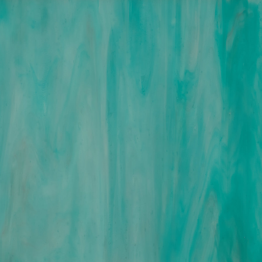 Glass Sheet Blue Streaky w/ multi color