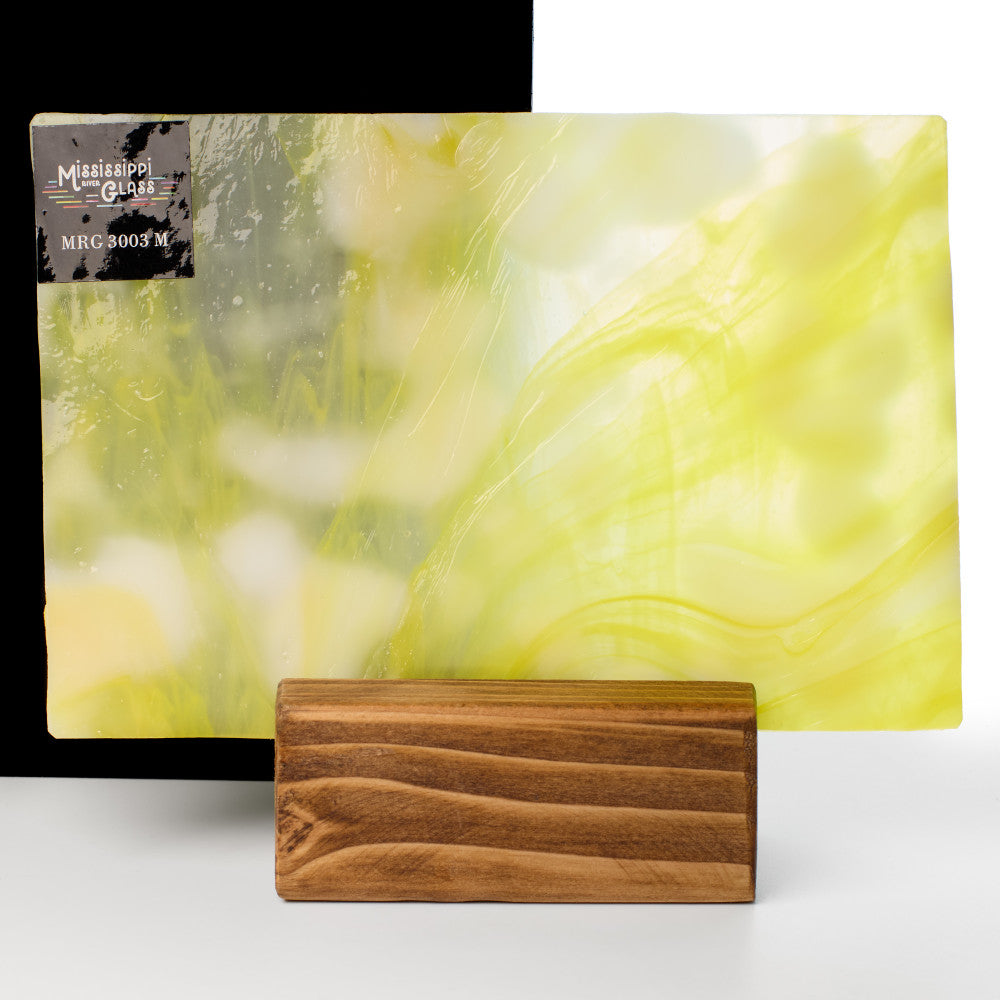 Glass Sheet Yellow Mottled