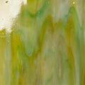 Glass Sheet Green with Streaky Colors