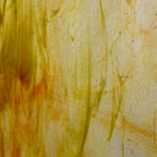 Glass Sheet Orange Streaky w/ multi colors