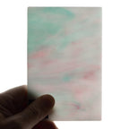 Glass Sheet Browns & Mixed Colors Streaky w/ multi colors