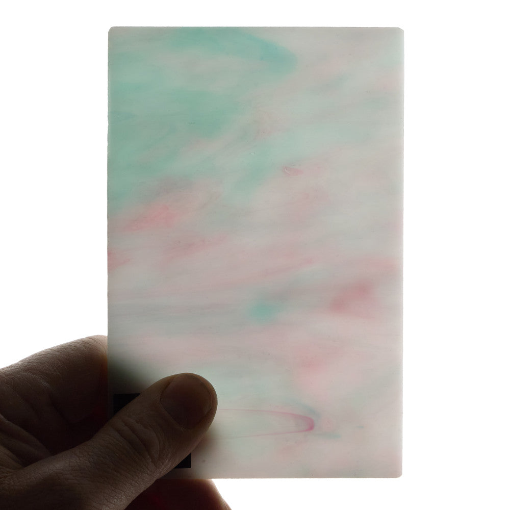Glass Sheet Browns & Mixed Colors Streaky w/ multi colors