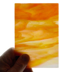 Glass Sheet Browns & Mixed Colors Streaky w/ multi colors