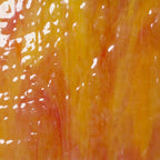 Glass Sheet Red with Yellow streaky