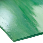 Glass Sheet Green Streaky w/ multi colors