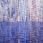 Rippled Glass Sheet Mixed Colors Streaky w/ Multi Colors