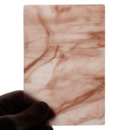 Glass Sheet Purple Streaky w/ White
