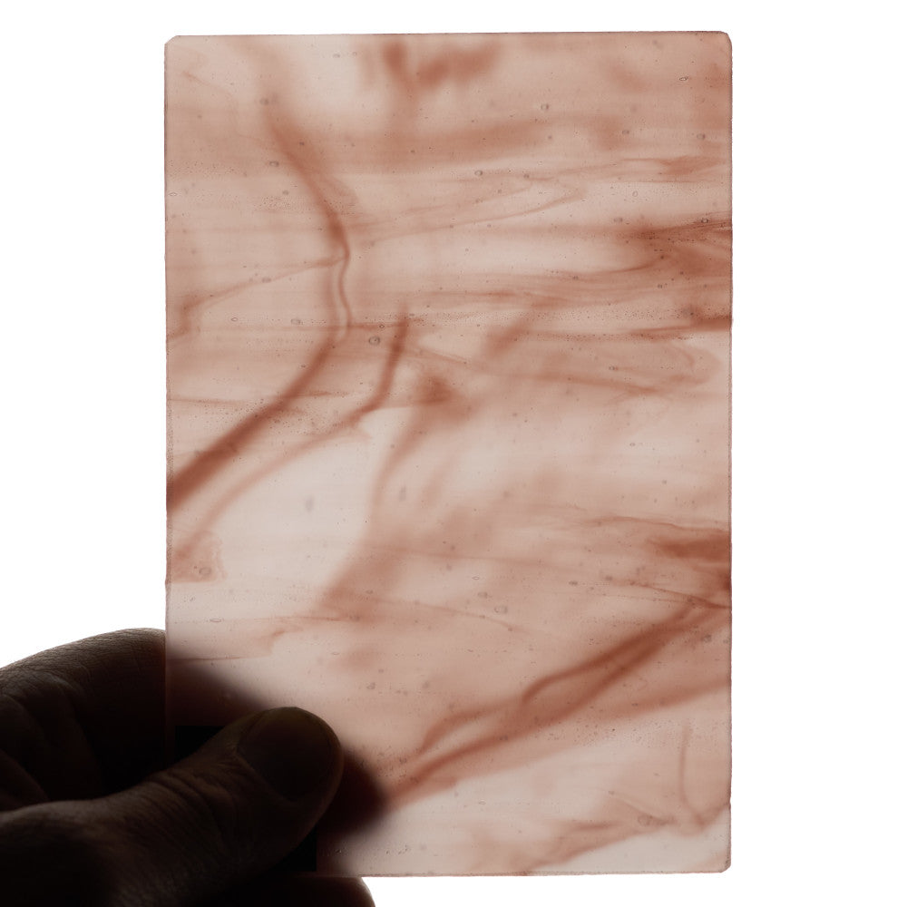 Glass Sheet Purple Streaky w/ White