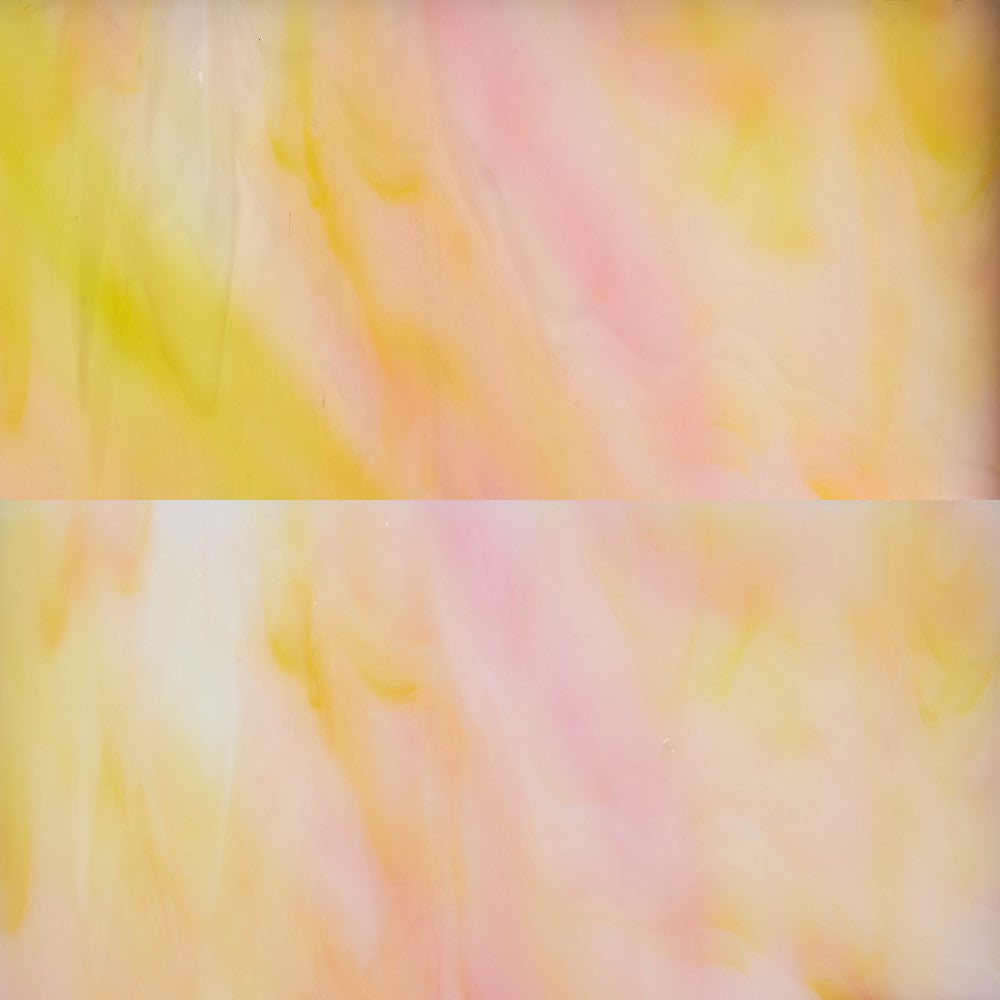 Glass Sheet White, clear & light pastel colors Streaky w/ multi colors